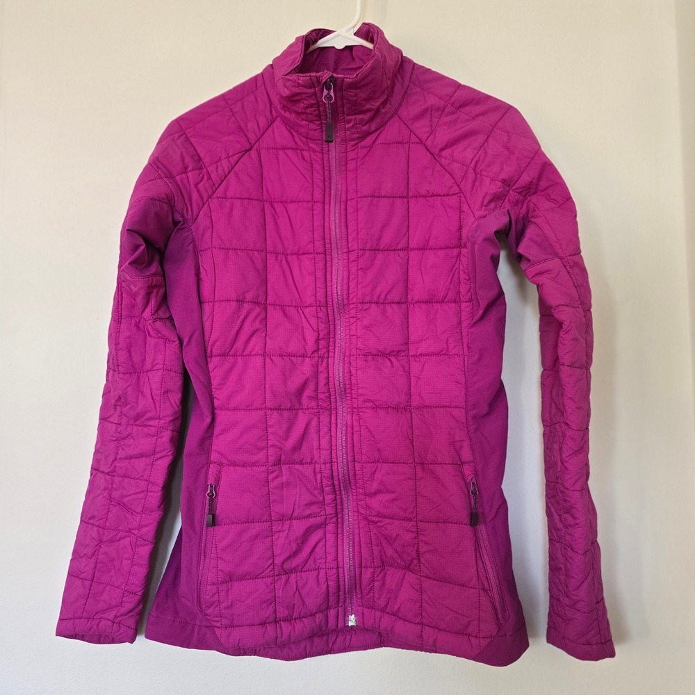 AK Burton Jacket Dhaka Puffer Womens Extra Small Dhaka Purple Pink
